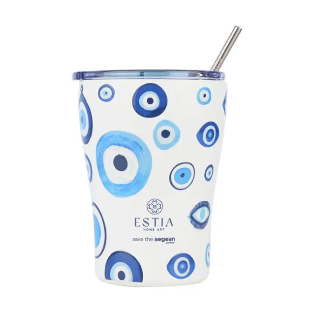Estia | Θερμος Coffee Mug Save the Aegean Spirit of Luck | 350ml