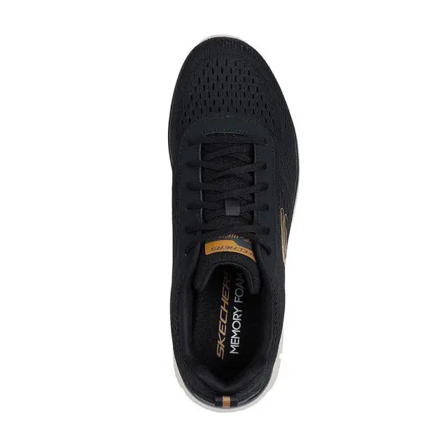 Skechers Leshur Track (232758-BLK) - Λευκό-Μαύρο 2
