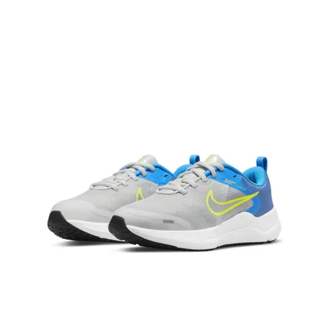 Nike Downshifter 12 (GS) (DM4194-004) - Γκρί-Γαλάζιο - 40 3