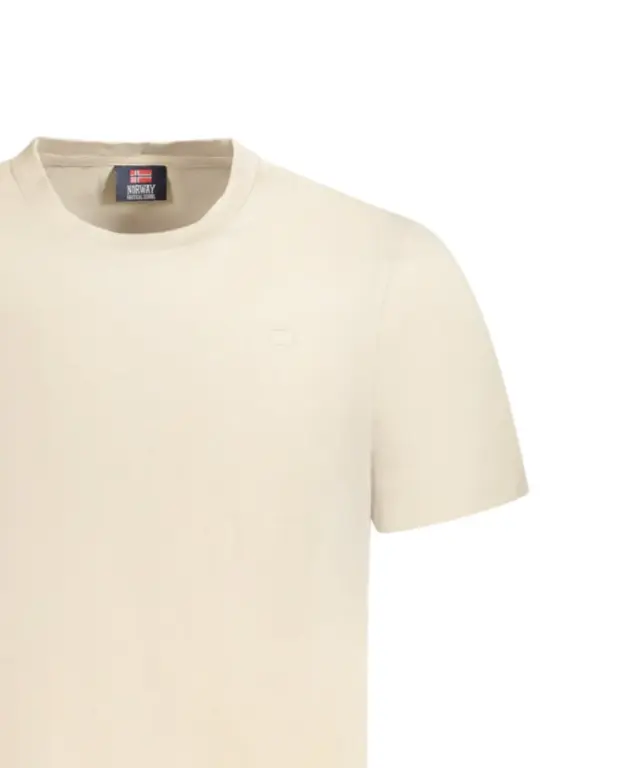 Norway Nautical School - Ανδρικό T-shirt Κοντομάνικο 846061-ROPE Μπεζ 3