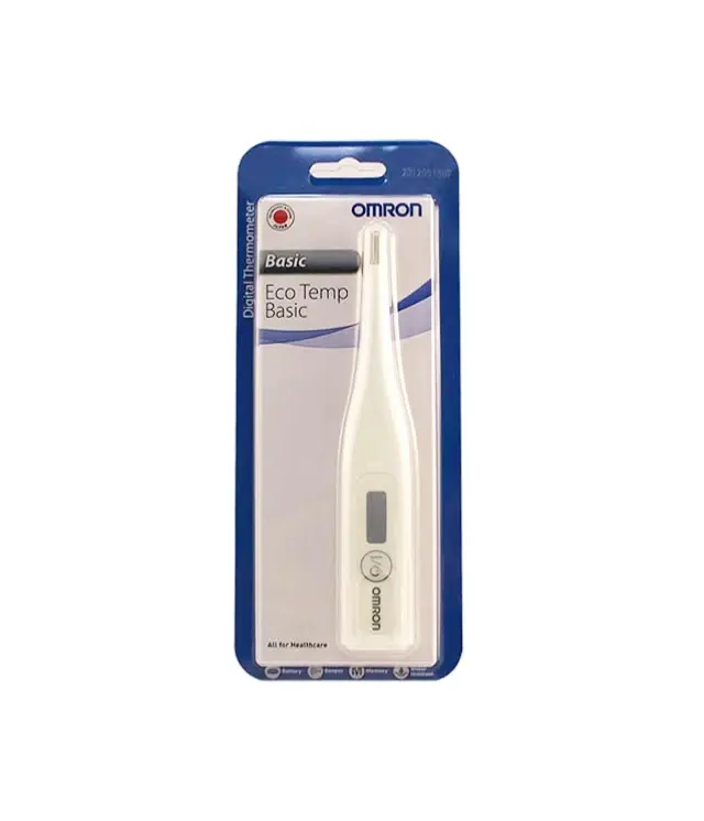 Omron Eco Temp Basic Ψηφιακό Θερμόμετρο Μασχάλης Κατάλληλο για Μωρά