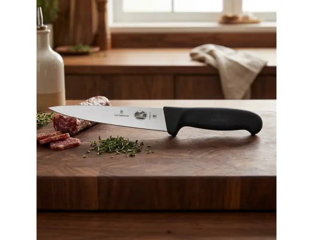Μαχαίρι Σφαγής Victorinox Fibrox με μήκος λεπίδας 12cm - Black5.5603.12