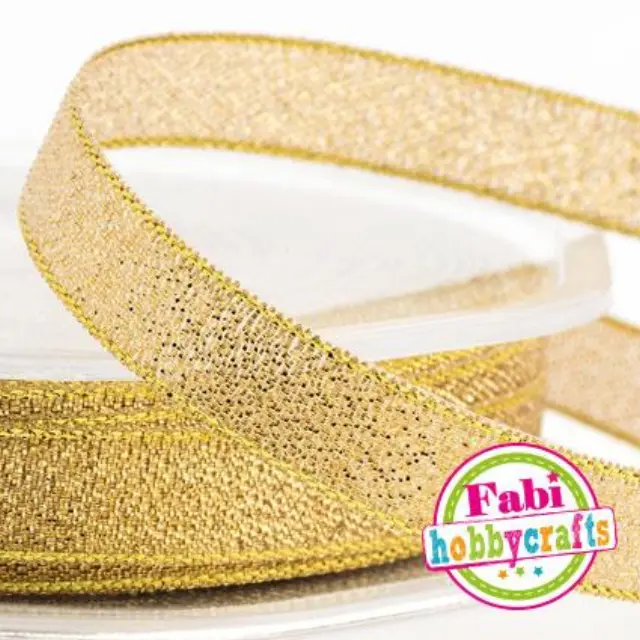 Κορδέλα Fabi Lurex 0,5cm x10m Χρυσό