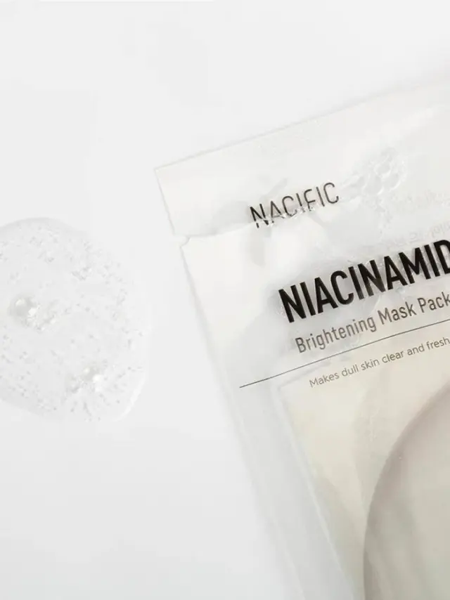 Nacific Niacinamide Brightening Mask Pack-Μασκα λάμψης με νιασιναμίδη και βιταμίνη C 2