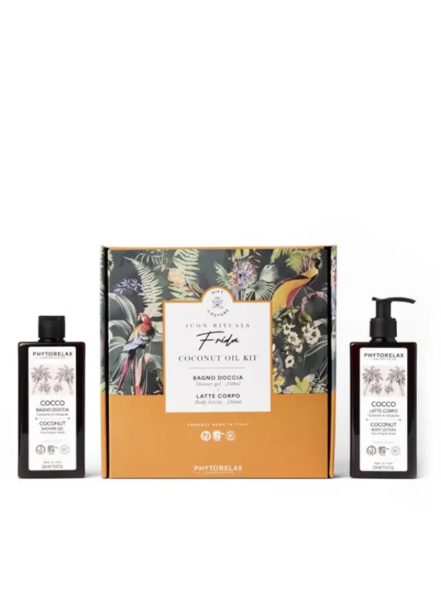 Phytorelax Icon’s Rituals Body Kit Coconut Oil Σετ Περιποίησης Με Έλαιο Καρύδας - Αφρόλουτρο 250ml + Γαλάκτωμα Σώματος 250ml