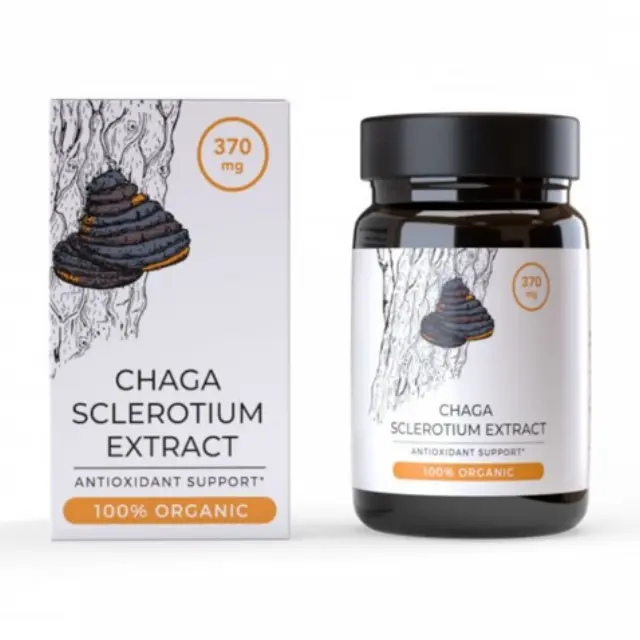 Endoca Εκχύλισμα Μανιταριού Chaga 370mg 30caps