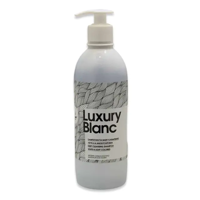 Real Pet Σαμπουάν Luxury Blanc με άρωμα σανδαλόξυλο 500ml