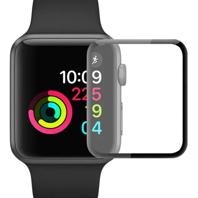 Hybrid Pro+ Glass για Apple Watch 7/8/9 41mm- Black OEM