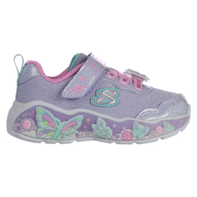 SKECHERS S LIGHTS LIL BUTTERFLY BLISS - 303066N-LVMT - 21