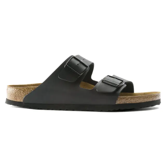 Birkenstock Πέδιλα Unisex Birko-Flor(ανθεκτικό υλικό της Birkenstock-επιτρέπει την επαφή με το νερό) Μαύρο BIR/ARIZONA 051791 BLACK