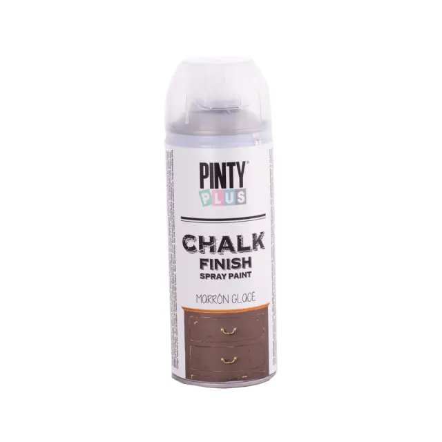 Pinty Plus Chalk Finish Paint Spray Σπρέι κιμωλίας 400 ml Chestnut Brown / CK790