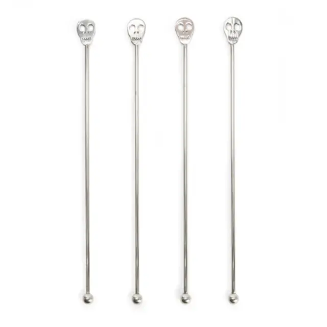 Αναδευτήρες για ποτά σετ 4 τεμ Cocktail Stirrers stailess steel BA103