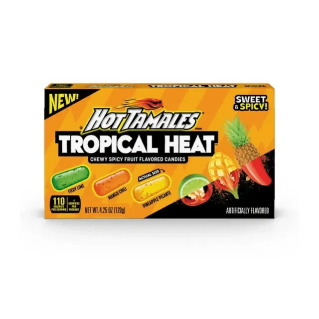 Hot Tamales Candies Tropical Heat 120gr