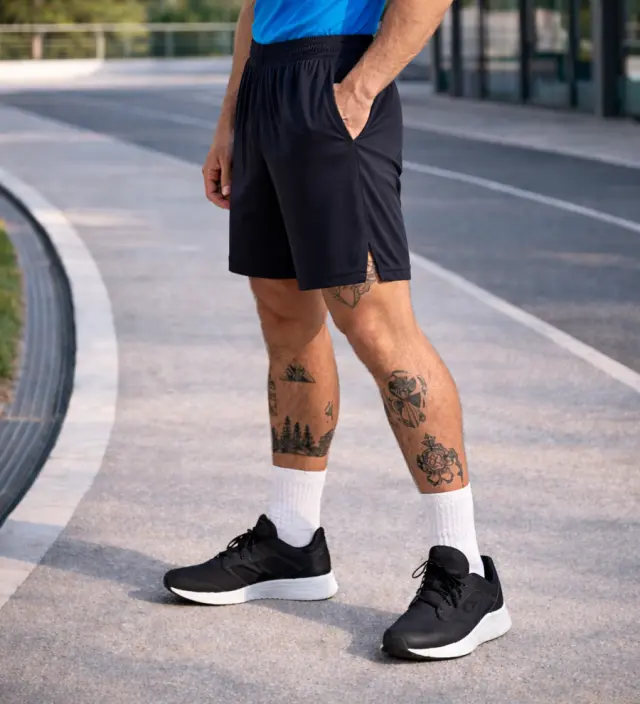 Σορτς Noshame® Μαύρο Dry Fit - 652634 - XXL 2