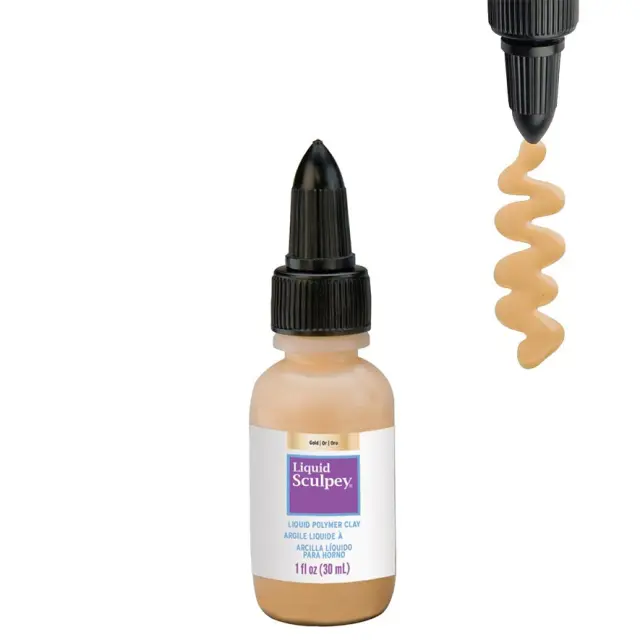 Υγρός Πολυμερικός Πηλός Sculpey Gold - 30ml