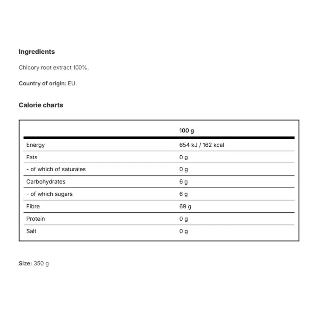 Vilgain Chicory Syrup 2