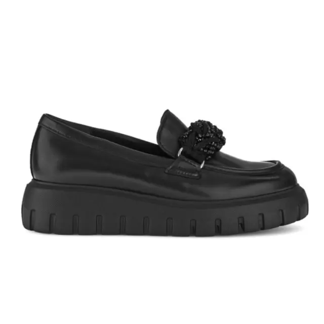 Gabor Μοκασίνια-Loafers Γυναικείο δέρμα Μαύρο GAB/55301 27-BLACK