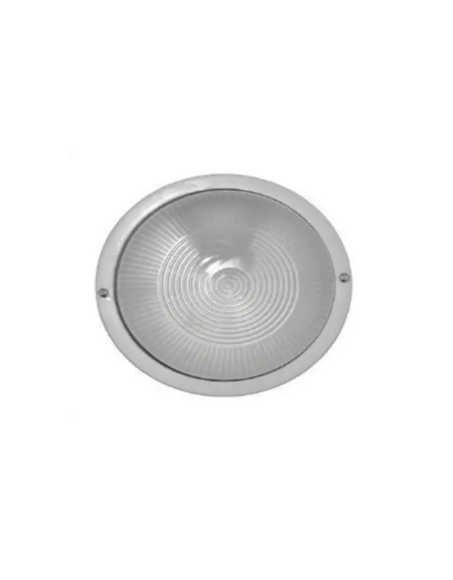 ΧΕΛΩΝΑ ΣΤΡΟΓΓΥΛΗ Φ190 ΜΕ ΣΤΕΦΑΝΙ 1ΧΕ27 ΓΚΡΙ IP54