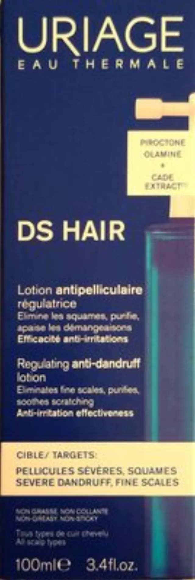 Uriage DS Hair Regulating Anti-Dandruff Lotion Leave-in hair treatment for sensitive scalp 100 ml
