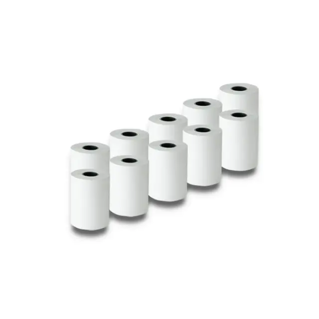 Qoltec 51899 Thermal roll 57 x 16 | 55g - m2 | 10 pcs. | BPA free