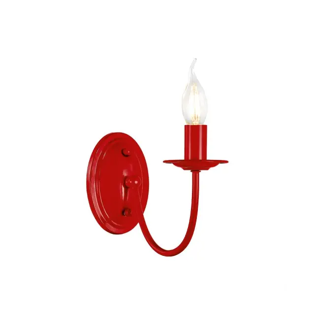 AcaLight Offer NETTO ΦΩΤΙΣΤΙΚΟ ΕΠΙΤΟΙΧΟ ΚΟΚΚΙΝΟ ΜΕΤΑΛΛΙΚΟ ΣΥΜΒΑΤΙΚΟ 1ΧE14 IP20 105Χ250Χ200mm