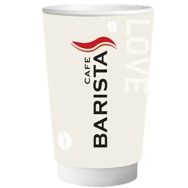 Ποτήρι Χάρτινο Barista Double Wall 8oz 25τεμ.