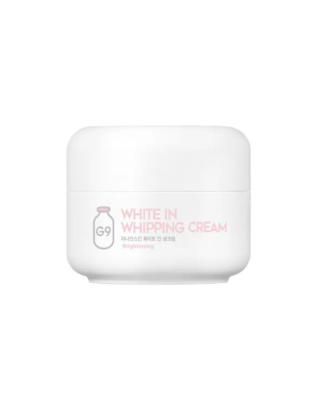 G9SKIN White In Milk Whipping Cream 50g – Ενυδατική Κρέμα Προσώπου για Λάμψη και Φωτεινότητα