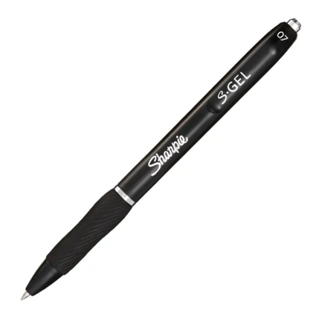 Στυλο Sharpie S-Gel Medium 0.7mm, Black - 1τεμ