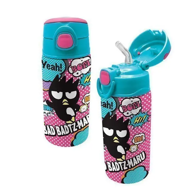Graffiti Παγούρι Θερμός με Καλαμάκι 450ml Bad Badtz-Maru (261413)