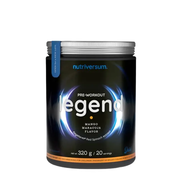 Nutriversum Legend Preworkout mango-maracuja, 320-g