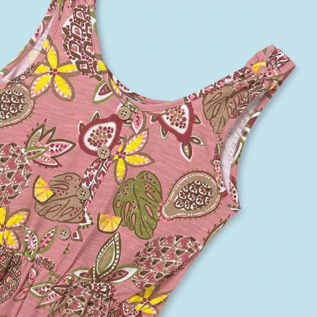 Junior 10 έως 18 ετών Φόρμα σταμπωτή Better Cotton ροζ πέταλο - 16Ε 2