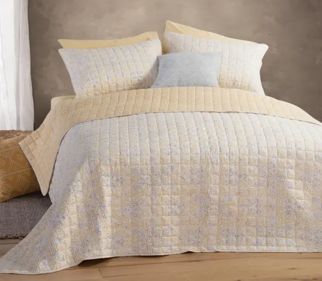 ΚΟΥΒΕΡΛΙ ΜΟΝΟ ROMAN 180X240 YELLOW NEF NEF