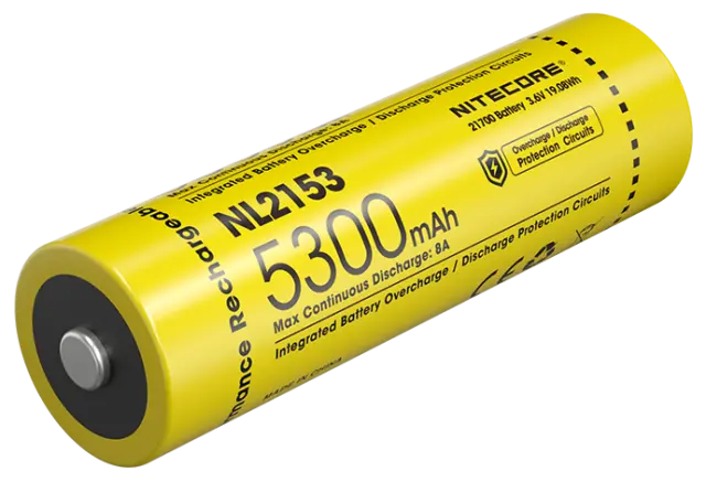 ΜΠΑΤΑΡΙΑ NITECORE 21700 / 5300mAh (τιμή τεμαχίου)