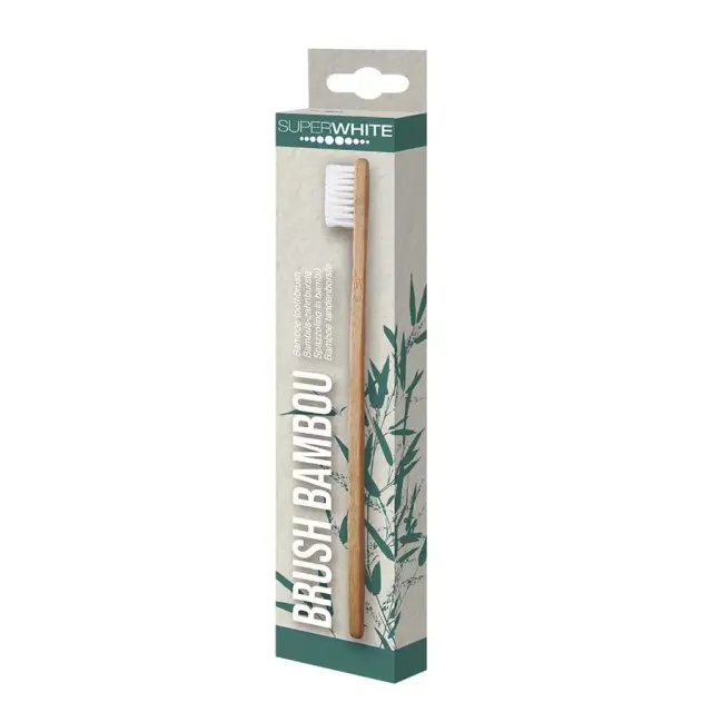 Superwhite Οδοντόβουρτσα Bamboo, 1τμχ