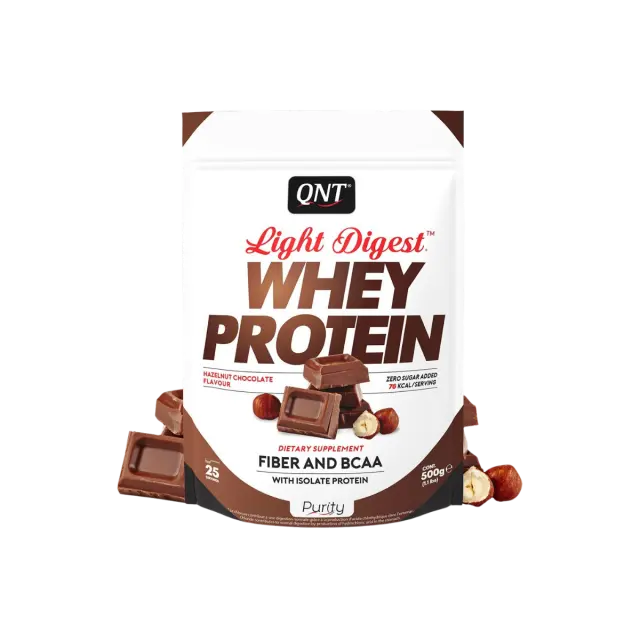 Light Digest WHEY PROTEIN Hazelnut Chocolate QNT - 500g