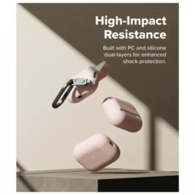 Θήκη Σιλικόνης Ringke Apple AirPods Pro 3 (2025) Ροζ N69750 2