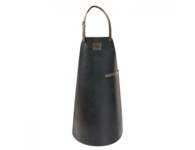 Δερμάτινη Ποδιά Λαιμού Doxx Amsterdam Rustic Leather Apron με ρυθμιζόμενα λουράκια και διαστάσεις 80x58cm - BlackRL.AP-001-BLACK