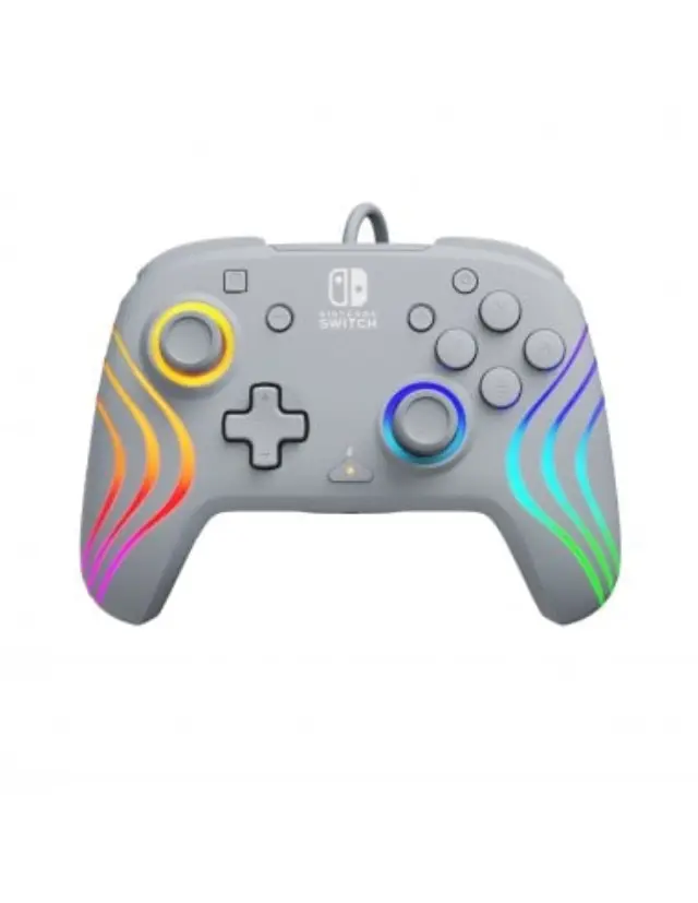 PDP Afterglow Wave Wired Controller Grey Switch - Nintendo Switch