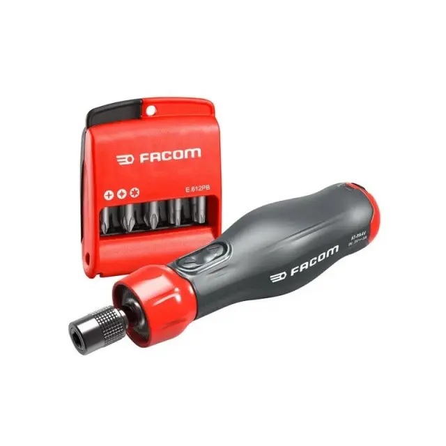 Facom ATPA4V.J12APB - Σετ Κατσαβίδια 12 Τεμαχίων 50mm με Θήκη και Λαβή 4V E-Plotwist