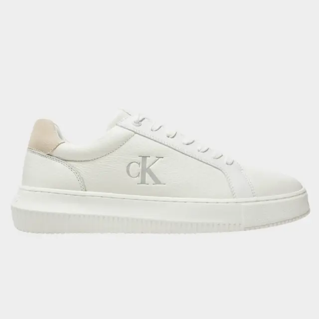 Calvin Klein - Ανδρικά Chunky Sneakers YM0YM01253-0LD Λευκό - 46