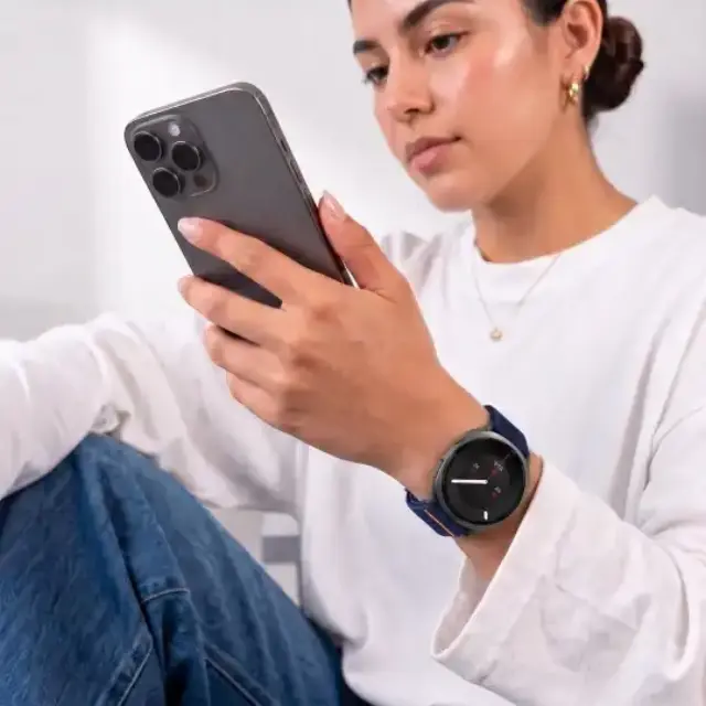 Tech-protect Nylon Clasp Samsung Galaxy Watch 8 / 9 / Classic (40 / 44 / 46 Mm) Navy Blue 3