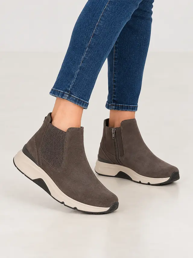 Gabor Μποτάκια Γυναικείο δέρμα Nubuck Καφέ GAB/96881 006-BROWN - 40,5 2