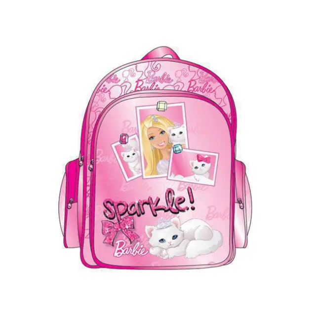 Paxos Σχολική Τσάντα Πλάτης Νηπίου Barbie Sparkle (43411)