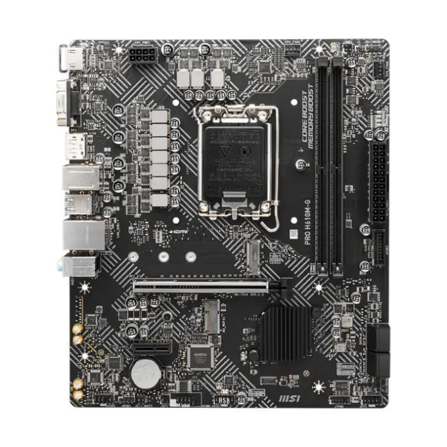 MSI Motherboard Pro H610M-G 1700 DDR5 (7D46-075R) 2