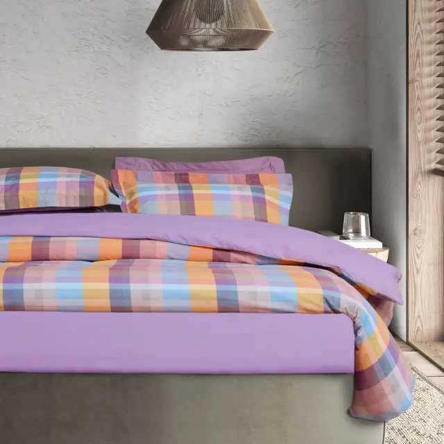 Σετ Παπλωματοθήκη 160x240 Μονή Casual Das Home 5456 Multicolor 70% Βαμβάκι-30% Πολυέστερ