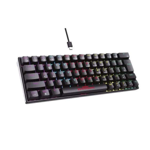 Zeroground Πληκτρολογιο Keyboard Mechanical RGB KB-3600G TORII v2.0 (Κοκκινοι Διακοπτες) 2