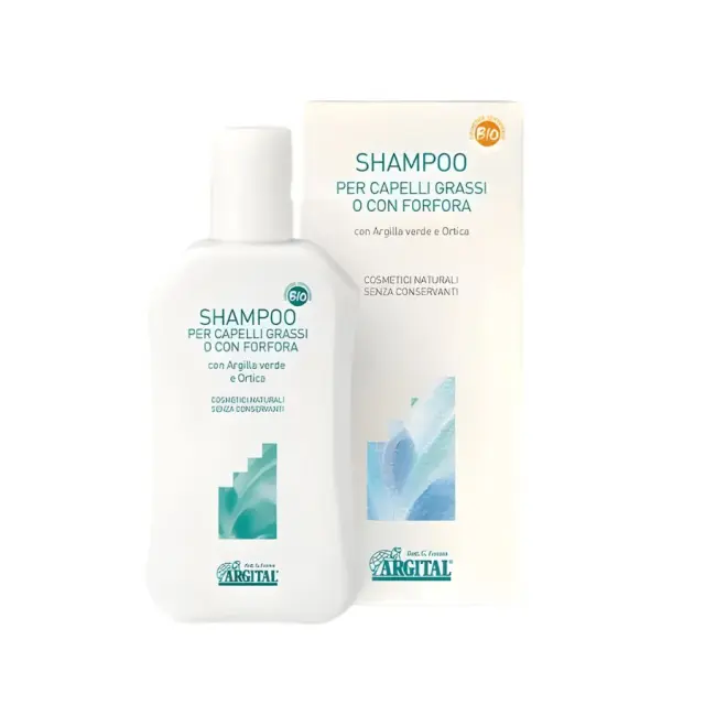 ARGITAL Shampoo for Oily or Dandruff Hair – Φυσικό Σαμπουάν για Λιπαρά Μαλλιά ή Πιτυρίδα, 250ml