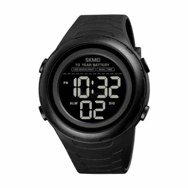 Ψηφιακό ρολόι χειρός – Skmei - 1833 - 018339 - Titanium Black 2