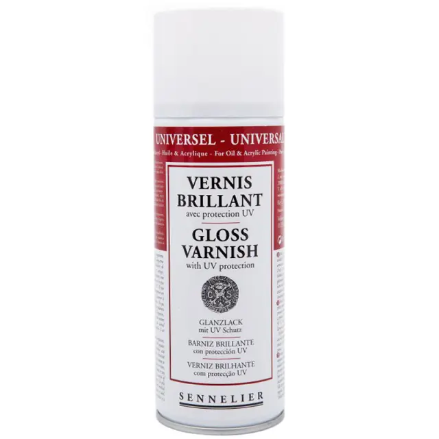 Sennelier Σπρέι Βερνίκι Γυαλιστερό ANTI UV - 400ml