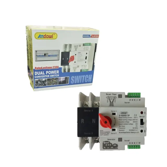 Andowl Διακόπτης διπλού μετατροπέα ισχύος Q-KG900 - Dual Power Converter Switch 075048